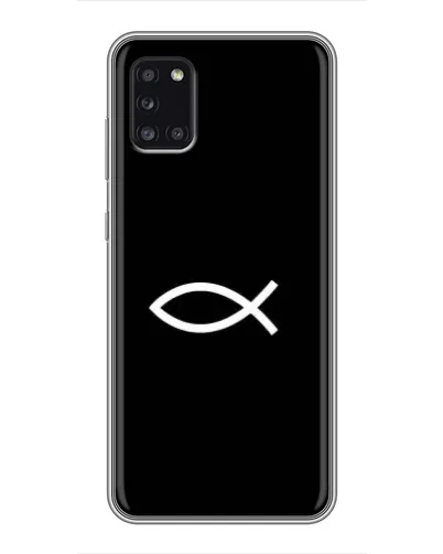 Чехол для Samsung Galaxy A31 (A315) с картинкой «Символ рыбы Jesus» Чехол для Samsung Galaxy A31 (A315) с картинкой «Символ рыбы Jesus»