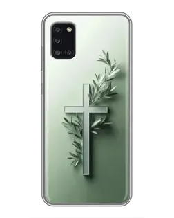 Чехол для Samsung Galaxy A31 (A315) с картинкой «Оливковая ветвь»
