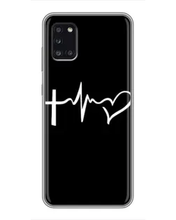 Чехол для Samsung Galaxy A31 (A315) с картинкой «Пульс веры»