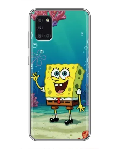 Чехол для Samsung Galaxy A31 (A315) с картинкой «Подводный привет» Чехол для Samsung Galaxy A31 (A315) с картинкой «Подводный привет»