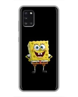 Чехол для Samsung Galaxy A31 (A315) с картинкой «Классический Губка Боб»