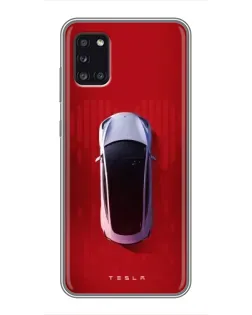 Чехол для Samsung Galaxy A31 (A315) с картинкой «Tesla Top View» Чехол для Samsung Galaxy A31 (A315) с картинкой «Tesla Top View»