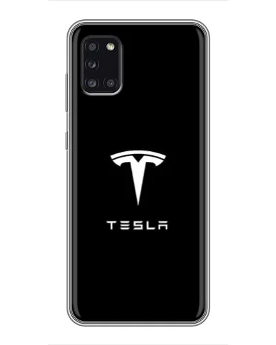 Чехол для Samsung Galaxy A31 (A315) с картинкой «Tesla White Logo» Чехол для Samsung Galaxy A31 (A315) с картинкой «Tesla White Logo»