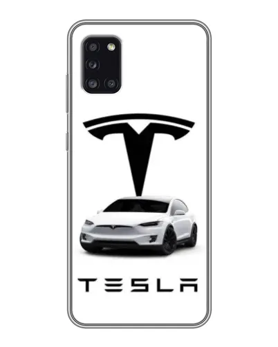 Чехол для Samsung Galaxy A31 (A315) с картинкой «Tesla White Style» Чехол для Samsung Galaxy A31 (A315) с картинкой «Tesla White Style»