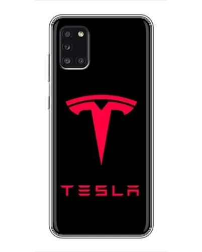 Чехол для Samsung Galaxy A31 (A315) с картинкой «Tesla Red Logo» Чехол для Samsung Galaxy A31 (A315) с картинкой «Tesla Red Logo»
