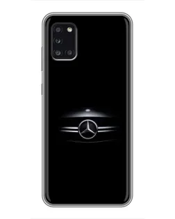 Чехол для Samsung Galaxy A31 (A315) с картинкой «Mercedes — абстрактные линии» Чехол для Samsung Galaxy A31 (A315) с картинкой «Mercedes — абстрактные линии»