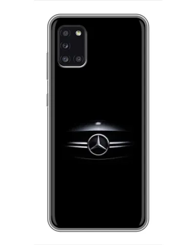 Чехол для Samsung Galaxy A31 (A315) с картинкой «Mercedes — абстрактные линии»