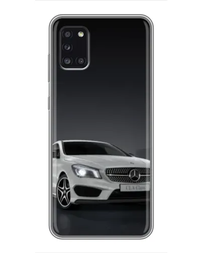 Чехол для Samsung Galaxy A31 (A315) с картинкой «Mercedes AMG GT Silver»