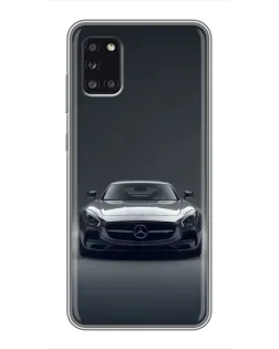 Чехол для Samsung Galaxy A31 (A315) с картинкой «Mercedes на черном» Чехол для Samsung Galaxy A31 (A315) с картинкой «Mercedes на черном»
