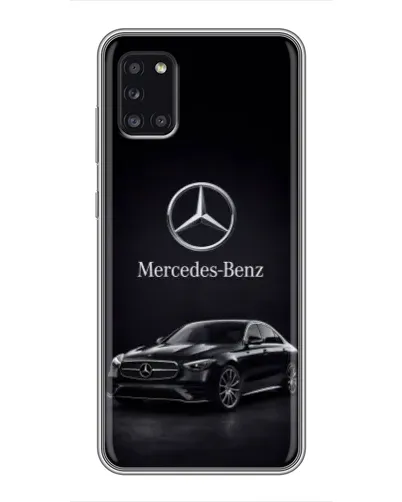 Чехол для Samsung Galaxy A31 (A315) с картинкой «Mercedes — решетка радиатора»