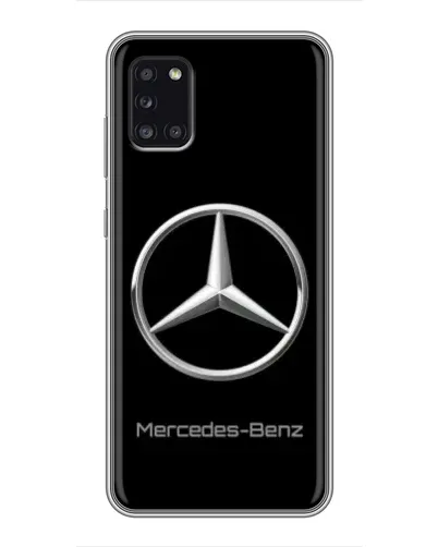 Чехол для Samsung Galaxy A31 (A315) с картинкой «Mercedes Silver Logo»