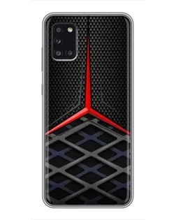 Чехол для Samsung Galaxy A31 (A315) с картинкой «Mercedes Carbon Grid» Чехол для Samsung Galaxy A31 (A315) с картинкой «Mercedes Carbon Grid»