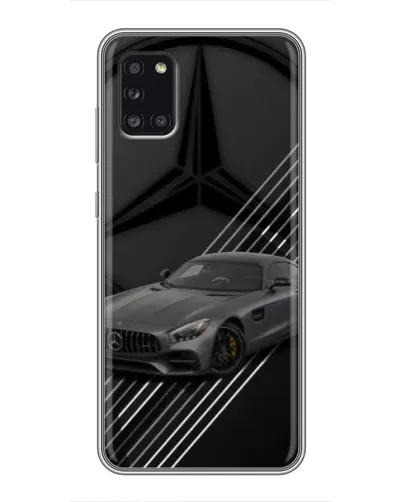 Чехол для Samsung Galaxy A31 (A315) с картинкой «Mercedes AMG — графика»