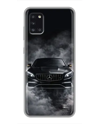 Чехол для Samsung Galaxy A31 (A315) с картинкой «Mercedes в дыму»