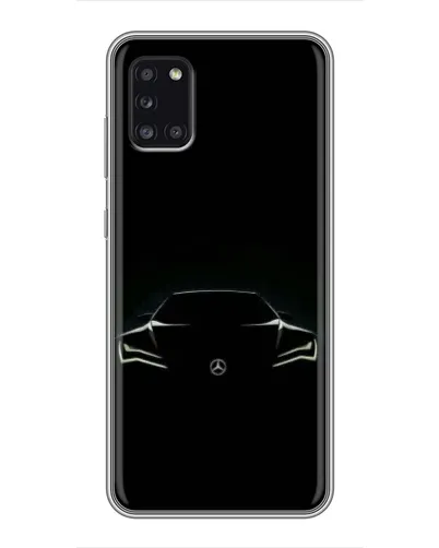 Чехол для Samsung Galaxy A31 (A315) с картинкой «Mercedes — силуэт авто» Чехол для Samsung Galaxy A31 (A315) с картинкой «Mercedes — силуэт авто»