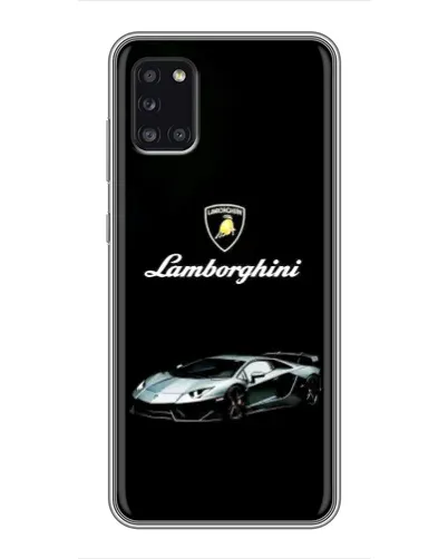 Чехол для Samsung Galaxy A31 (A315) с картинкой «Логотип Lamborghini классика»