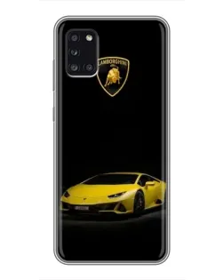 Чехол для Samsung Galaxy A31 (A315) с картинкой «Lamborghini желтый акцент» Чехол для Samsung Galaxy A31 (A315) с картинкой «Lamborghini желтый акцент»