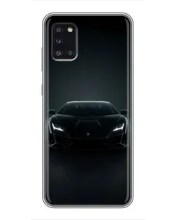 Чехол для Samsung Galaxy A31 (A315) с картинкой «Черный Lamborghini Aventador» Чехол для Samsung Galaxy A31 (A315) с картинкой «Черный Lamborghini Aventador»