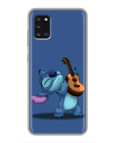 Чехол для Samsung Galaxy A31 (A315) с картинкой «Стич с укулеле» Чехол для Samsung Galaxy A31 (A315) с картинкой «Стич с укулеле»