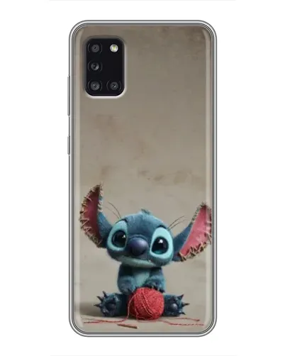 Чехол для Samsung Galaxy A31 (A315) с картинкой «Стич на коричневом фоне» Чехол для Samsung Galaxy A31 (A315) с картинкой «Стич на коричневом фоне»