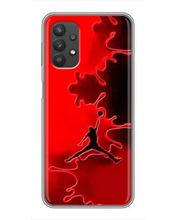 Чехол для Samsung Galaxy A32 (5G) с картинкой «Jordan Red Smoke» Чехол для Samsung Galaxy A32 (5G) с картинкой «Jordan Red Smoke»