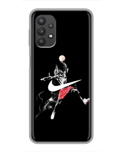 Чехол для Samsung Galaxy A32 (5G) с картинкой «Jordan Jumpman»