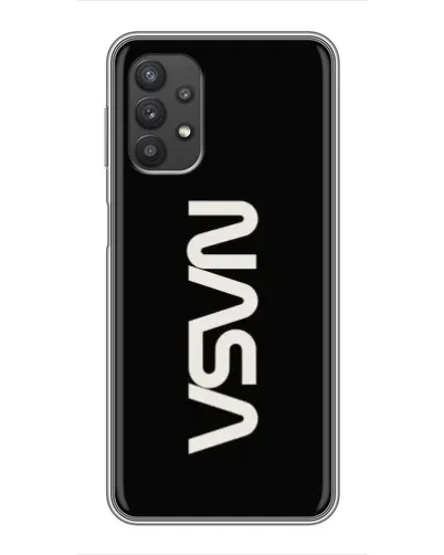 Чехол для Samsung Galaxy A32 (5G) с картинкой «NASA — вертикальный логотип» Чехол для Samsung Galaxy A32 (5G) с картинкой «NASA — вертикальный логотип»
