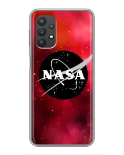Чехол для Samsung Galaxy A32 (5G) с картинкой «NASA — красная туманность»