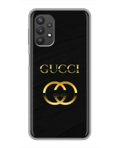 Чехол для Samsung Galaxy A32 (5G) с картинкой «Золотой логотип Gucci» Чехол для Samsung Galaxy A32 (5G) с картинкой «Золотой логотип Gucci»
