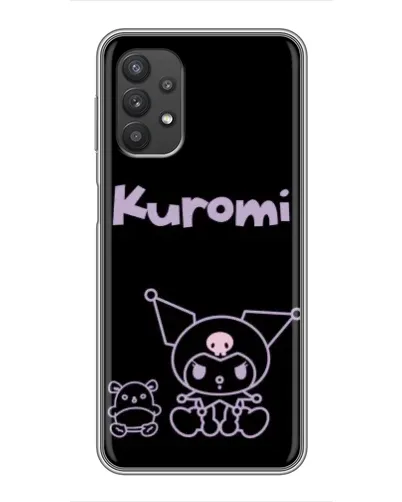 Чехол для Samsung Galaxy A32 (5G) с картинкой «Kuromi — черный минимализм» Чехол для Samsung Galaxy A32 (5G) с картинкой «Kuromi — черный минимализм»