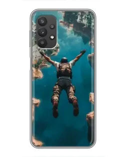 Чехол для Samsung Galaxy A32 (5G) с картинкой «PUBG — свободное падение»