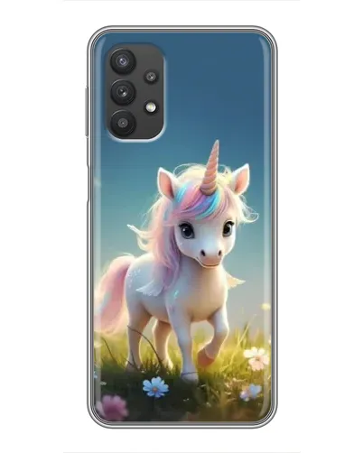 Чехол для Samsung Galaxy A32 (5G) с картинкой «Единорог на поляне» Чехол для Samsung Galaxy A32 (5G) с картинкой «Единорог на поляне»