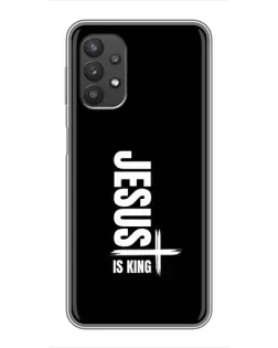 Чехол для Samsung Galaxy A32 (5G) с картинкой «Вертикаль веры Jesus»