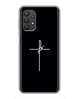 Чехол для Samsung Galaxy A32 (5G) с картинкой «Тонкий крест»