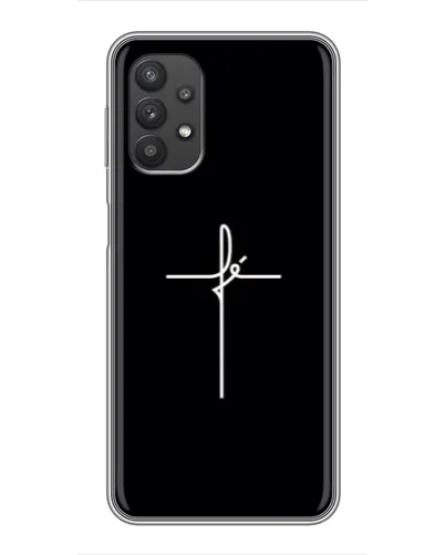 Чехол для Samsung Galaxy A32 (5G) с картинкой «Тонкий крест» Чехол для Samsung Galaxy A32 (5G) с картинкой «Тонкий крест»
