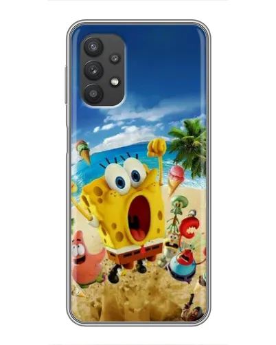 Чехол для Samsung Galaxy A32 (5G) с картинкой «Развлечения на пляже»