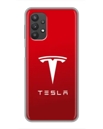 Чехол для Samsung Galaxy A32 (5G) с картинкой «Tesla Red Classic»