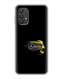 Чехол для Samsung Galaxy A32 (5G) с картинкой «Mercedes — ретро стиль»