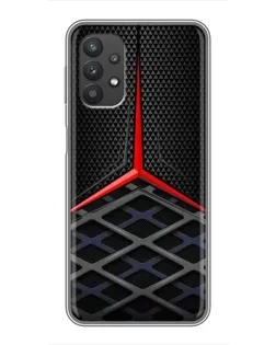 Чехол для Samsung Galaxy A32 (5G) с картинкой «Mercedes Carbon Grid»