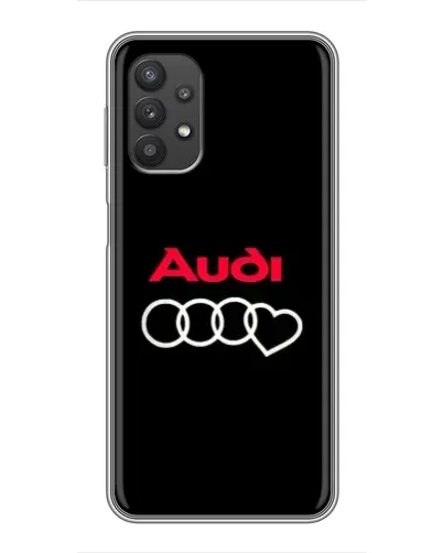 Чехол для Samsung Galaxy A32 (5G) с картинкой «Логотип Audi Heart»