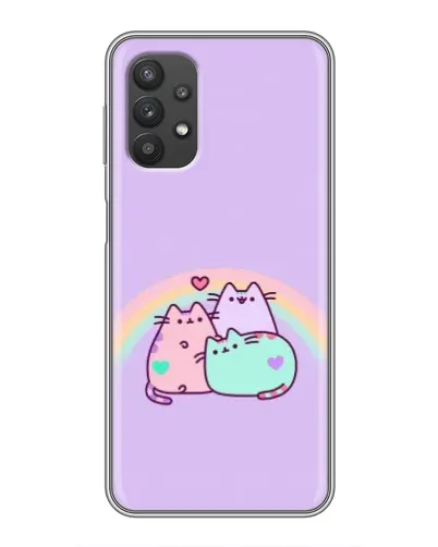 Чехол для Samsung Galaxy A32 (5G) с картинкой «Радужные Пушины» Чехол для Samsung Galaxy A32 (5G) с картинкой «Радужные Пушины»