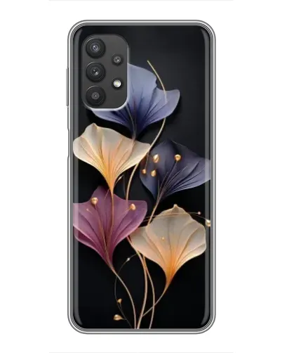 Чехол для Samsung Galaxy A32 (5G) с картинкой «Лиловые цветы грации»
