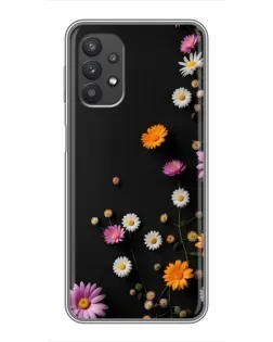Чехол для Samsung Galaxy A32 (5G) с картинкой «Цветочная композиция»