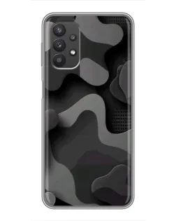 Чехол для Samsung Galaxy A32 (5G) с картинкой «Темный абстрактный камуфляж» Чехол для Samsung Galaxy A32 (5G) с картинкой «Темный абстрактный камуфляж»