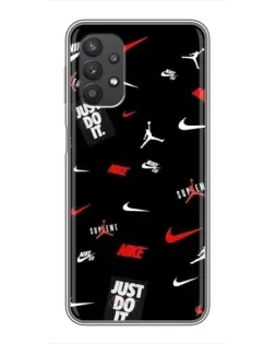 Чехол для Samsung Galaxy A32 с картинкой «Nike Mix Pattern»