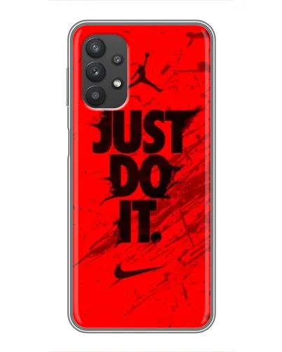 Чехол для Samsung Galaxy A32 с картинкой «Nike Just Do It»
