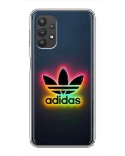 Чехол для Samsung Galaxy A32 с картинкой «Неоновый Adidas» Чехол для Samsung Galaxy A32 с картинкой «Неоновый Adidas»