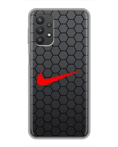 Чехол для Samsung Galaxy A32 с картинкой «Nike — карбоновая сетка» Чехол для Samsung Galaxy A32 с картинкой «Nike — карбоновая сетка»