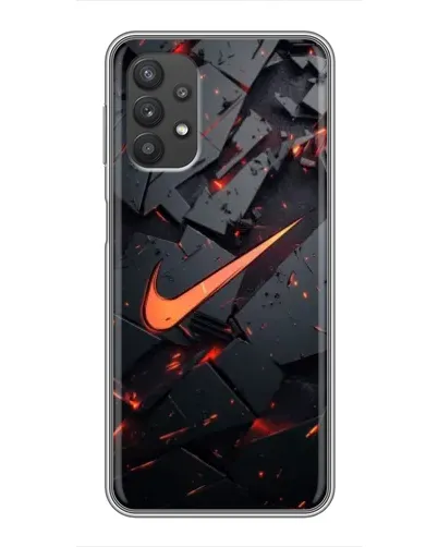 Чехол для Samsung Galaxy A32 с картинкой «Nike — эффект разломов» Чехол для Samsung Galaxy A32 с картинкой «Nike — эффект разломов»