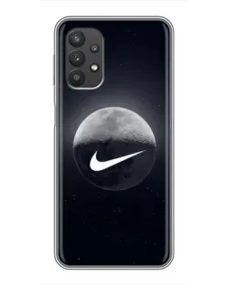 Чехол для Samsung Galaxy A32 с картинкой «Nike в стиле граффити»